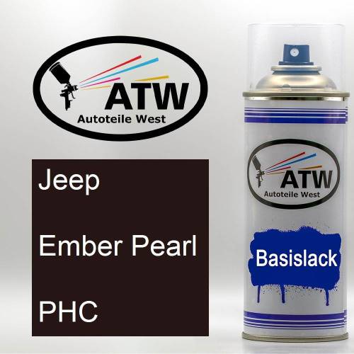 Jeep, Ember Pearl, PHC: 400ml Sprühdose, von ATW Autoteile West.